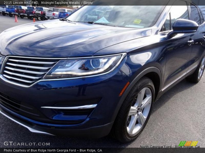 Midnight Sapphire Metallic / Ebony 2015 Lincoln MKC FWD