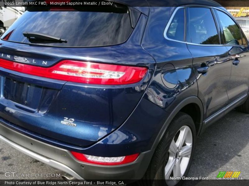 Midnight Sapphire Metallic / Ebony 2015 Lincoln MKC FWD