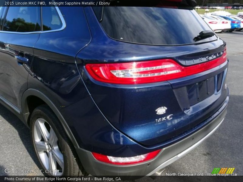 Midnight Sapphire Metallic / Ebony 2015 Lincoln MKC FWD