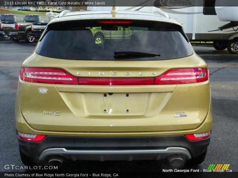 Karat Gold Metallic / White Sands 2015 Lincoln MKC FWD