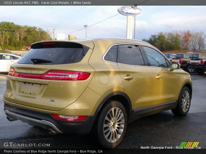 Karat Gold Metallic / White Sands 2015 Lincoln MKC FWD
