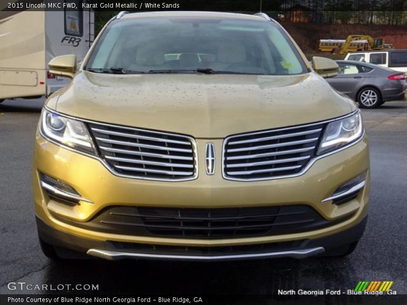 Karat Gold Metallic / White Sands 2015 Lincoln MKC FWD