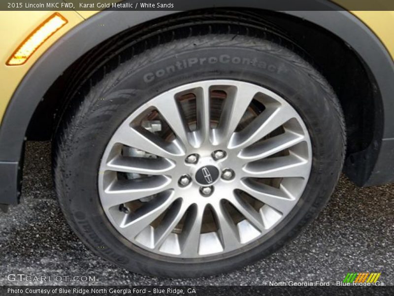 Karat Gold Metallic / White Sands 2015 Lincoln MKC FWD