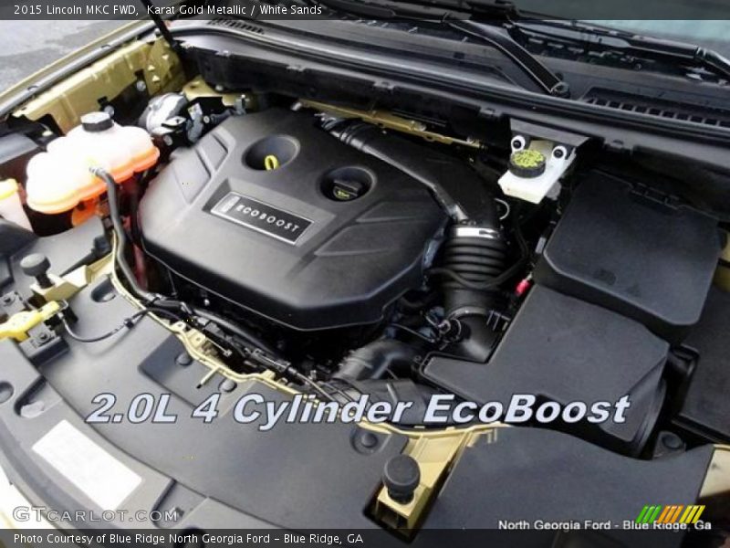 Karat Gold Metallic / White Sands 2015 Lincoln MKC FWD