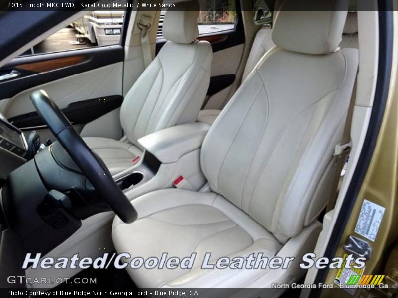Karat Gold Metallic / White Sands 2015 Lincoln MKC FWD