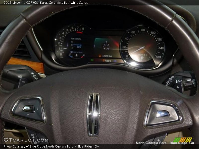 Karat Gold Metallic / White Sands 2015 Lincoln MKC FWD