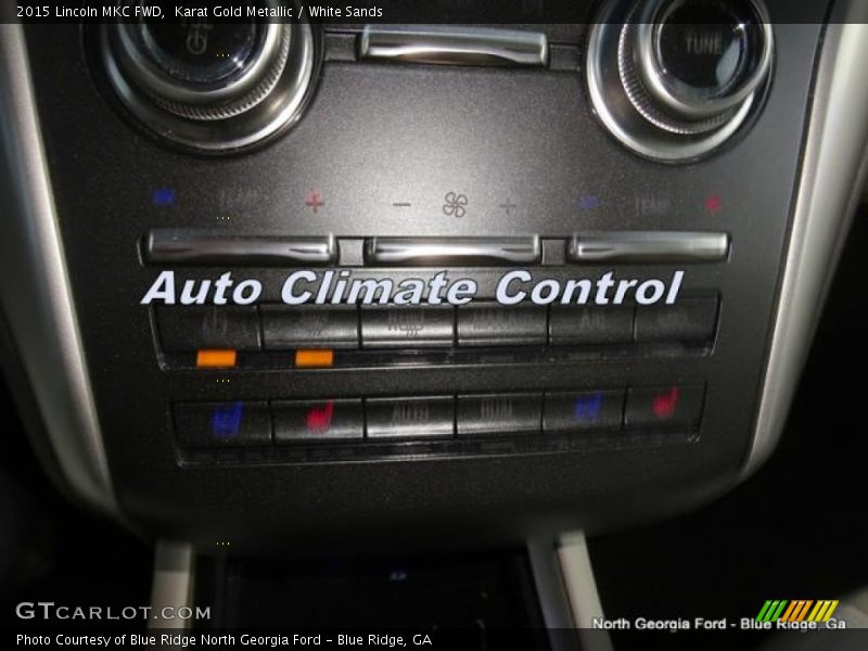 Karat Gold Metallic / White Sands 2015 Lincoln MKC FWD