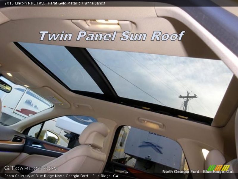 Karat Gold Metallic / White Sands 2015 Lincoln MKC FWD