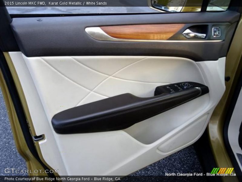 Karat Gold Metallic / White Sands 2015 Lincoln MKC FWD