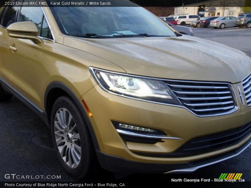 Karat Gold Metallic / White Sands 2015 Lincoln MKC FWD