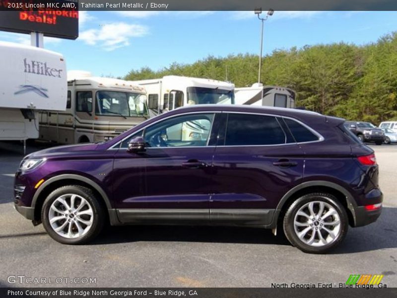 Tahitian Pearl Metallic / Ebony 2015 Lincoln MKC AWD