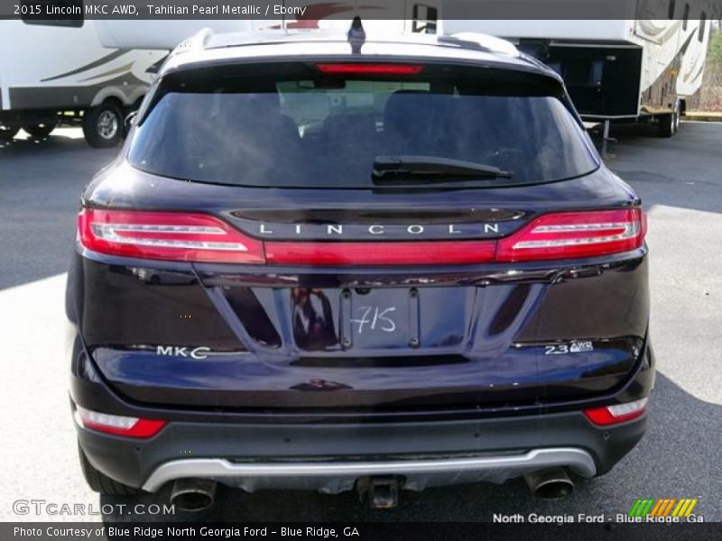 Tahitian Pearl Metallic / Ebony 2015 Lincoln MKC AWD