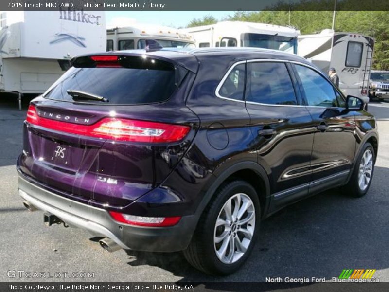 Tahitian Pearl Metallic / Ebony 2015 Lincoln MKC AWD