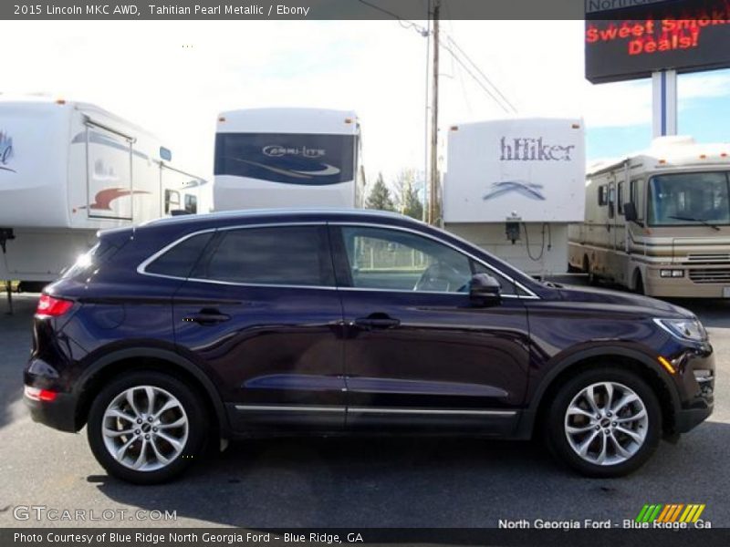 Tahitian Pearl Metallic / Ebony 2015 Lincoln MKC AWD