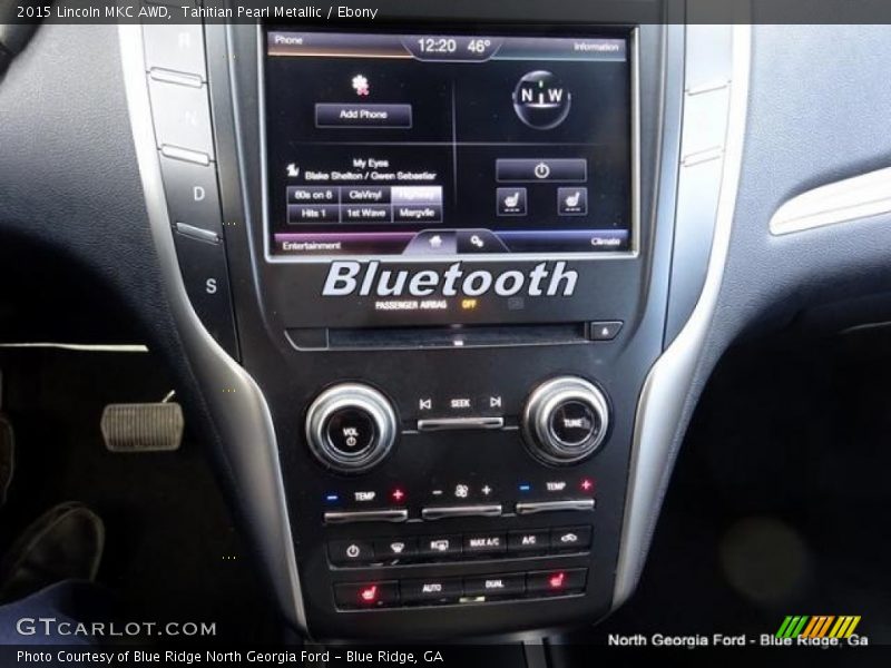 Tahitian Pearl Metallic / Ebony 2015 Lincoln MKC AWD