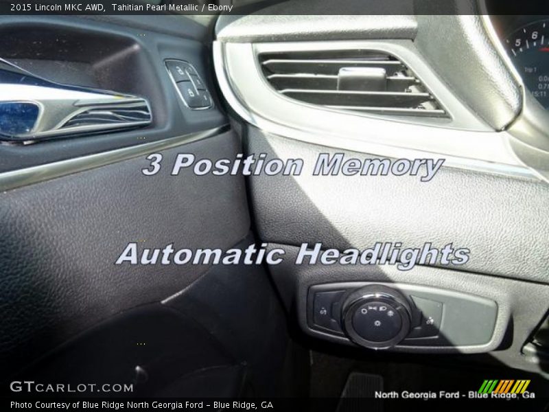 Tahitian Pearl Metallic / Ebony 2015 Lincoln MKC AWD