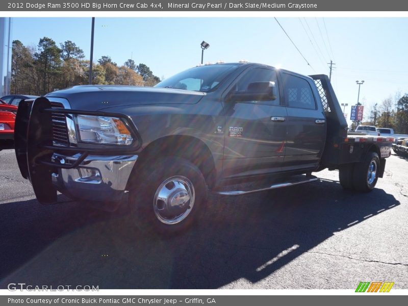 Mineral Gray Pearl / Dark Slate/Medium Graystone 2012 Dodge Ram 3500 HD Big Horn Crew Cab 4x4