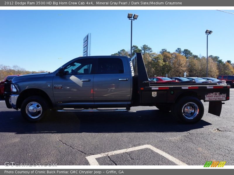 Mineral Gray Pearl / Dark Slate/Medium Graystone 2012 Dodge Ram 3500 HD Big Horn Crew Cab 4x4