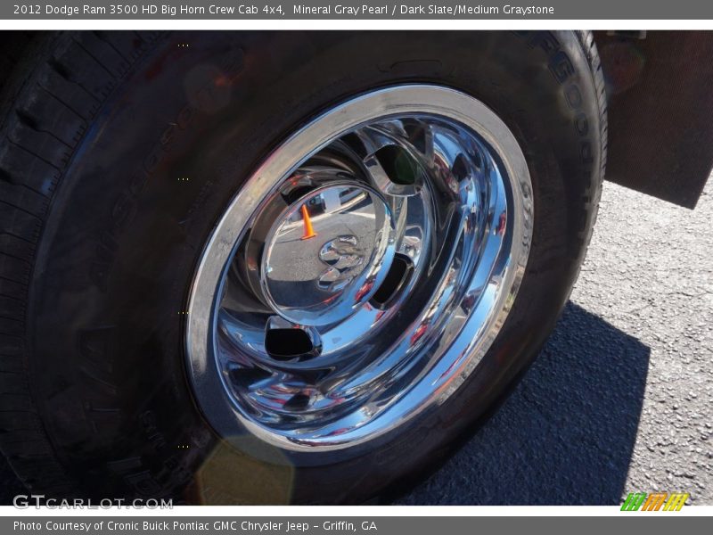 Mineral Gray Pearl / Dark Slate/Medium Graystone 2012 Dodge Ram 3500 HD Big Horn Crew Cab 4x4
