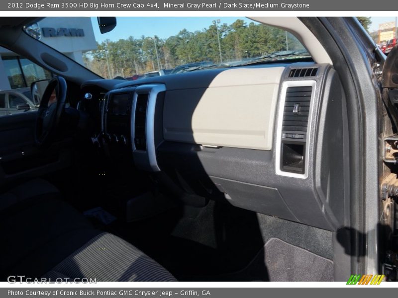 Mineral Gray Pearl / Dark Slate/Medium Graystone 2012 Dodge Ram 3500 HD Big Horn Crew Cab 4x4