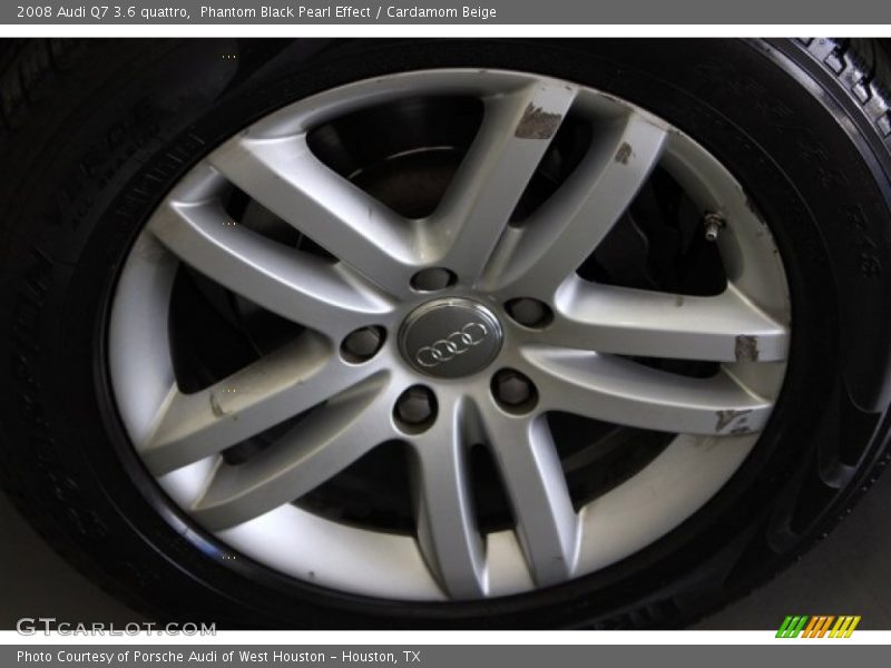 Phantom Black Pearl Effect / Cardamom Beige 2008 Audi Q7 3.6 quattro