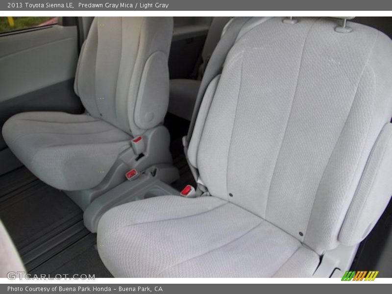 Predawn Gray Mica / Light Gray 2013 Toyota Sienna LE