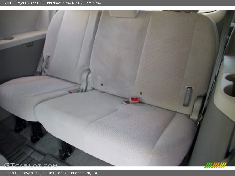 Predawn Gray Mica / Light Gray 2013 Toyota Sienna LE
