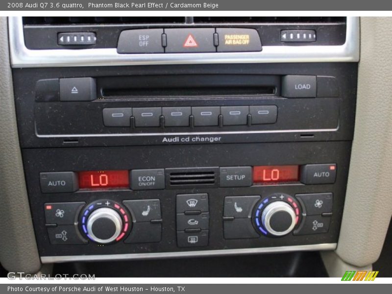 Phantom Black Pearl Effect / Cardamom Beige 2008 Audi Q7 3.6 quattro