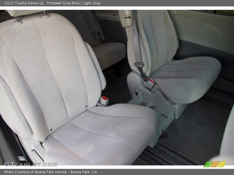 Predawn Gray Mica / Light Gray 2013 Toyota Sienna LE