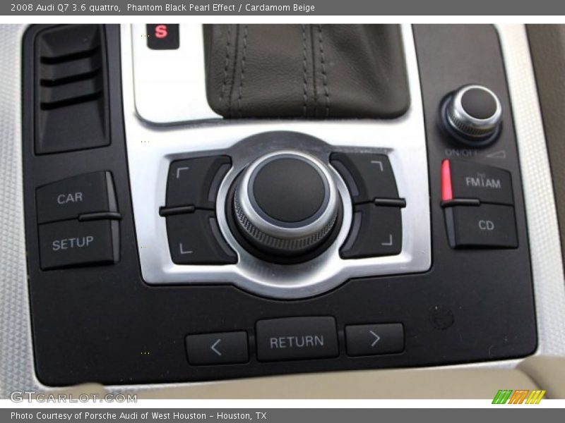 Phantom Black Pearl Effect / Cardamom Beige 2008 Audi Q7 3.6 quattro