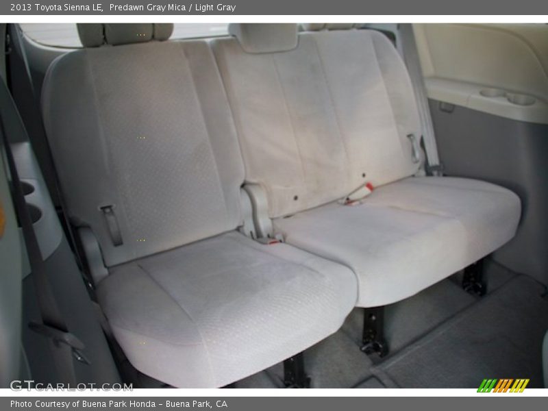 Predawn Gray Mica / Light Gray 2013 Toyota Sienna LE