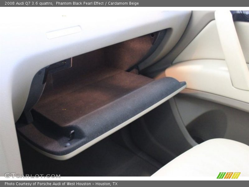 Phantom Black Pearl Effect / Cardamom Beige 2008 Audi Q7 3.6 quattro