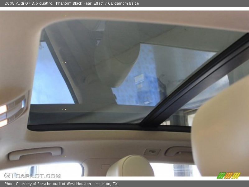 Phantom Black Pearl Effect / Cardamom Beige 2008 Audi Q7 3.6 quattro
