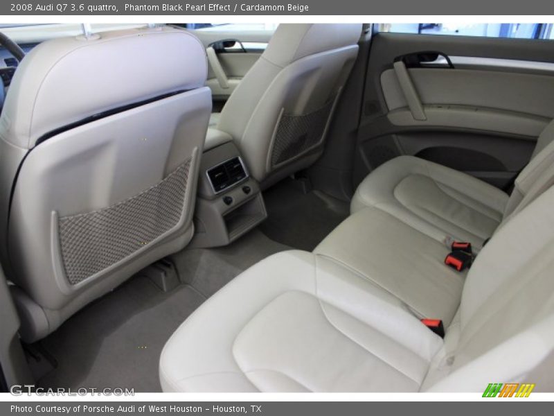 Phantom Black Pearl Effect / Cardamom Beige 2008 Audi Q7 3.6 quattro