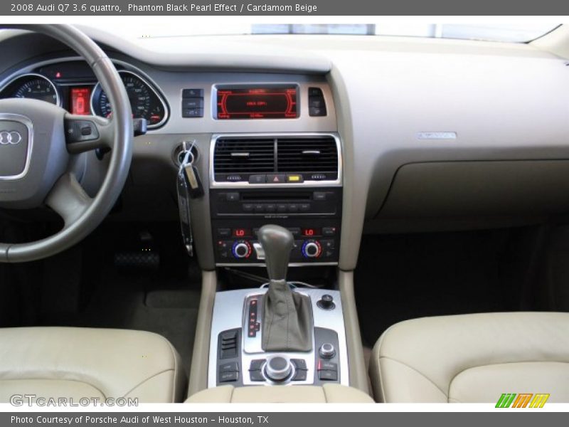 Phantom Black Pearl Effect / Cardamom Beige 2008 Audi Q7 3.6 quattro