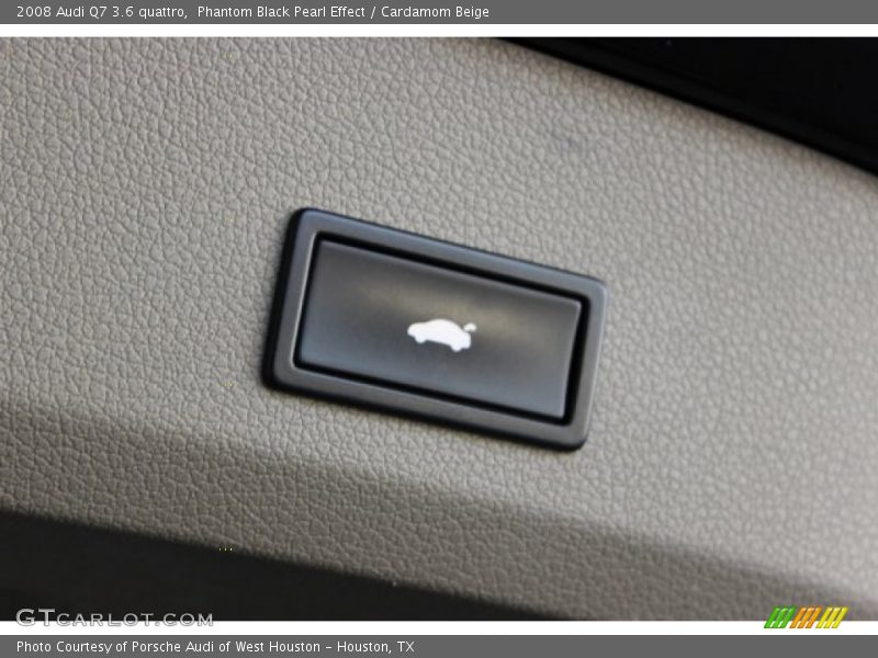 Phantom Black Pearl Effect / Cardamom Beige 2008 Audi Q7 3.6 quattro