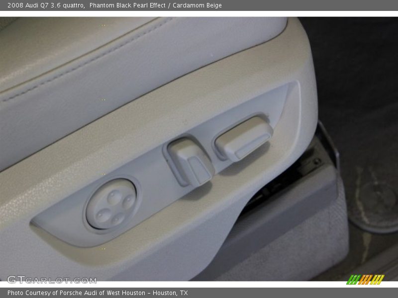 Phantom Black Pearl Effect / Cardamom Beige 2008 Audi Q7 3.6 quattro