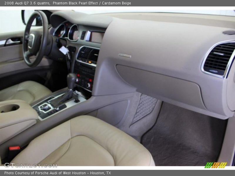 Phantom Black Pearl Effect / Cardamom Beige 2008 Audi Q7 3.6 quattro