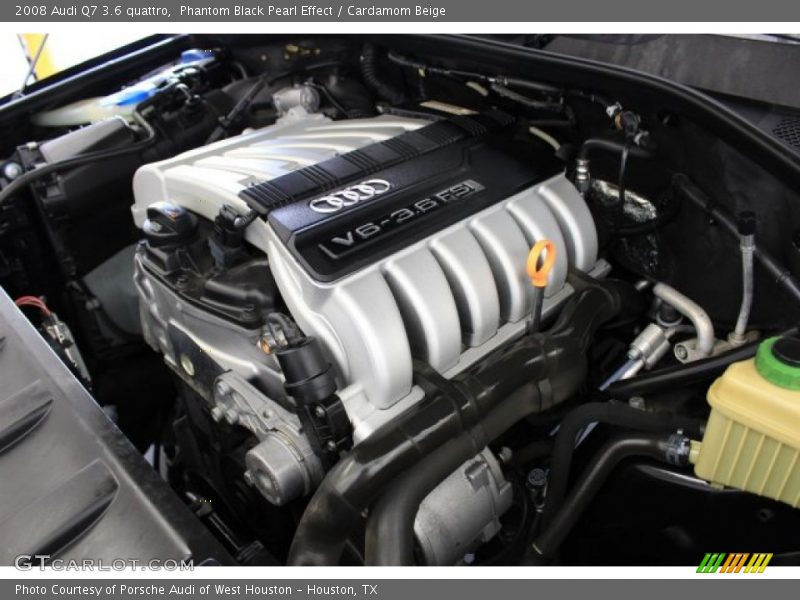 Phantom Black Pearl Effect / Cardamom Beige 2008 Audi Q7 3.6 quattro