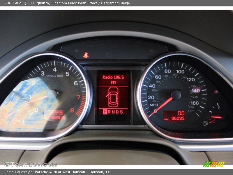 Phantom Black Pearl Effect / Cardamom Beige 2008 Audi Q7 3.6 quattro