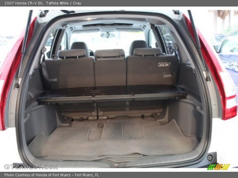 Taffeta White / Gray 2007 Honda CR-V EX