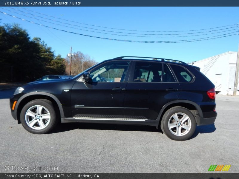 Jet Black / Black 2011 BMW X5 xDrive 35d