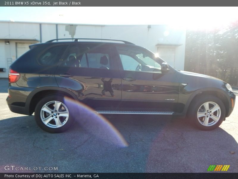 Jet Black / Black 2011 BMW X5 xDrive 35d