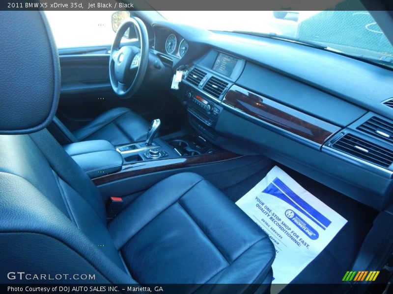 Jet Black / Black 2011 BMW X5 xDrive 35d