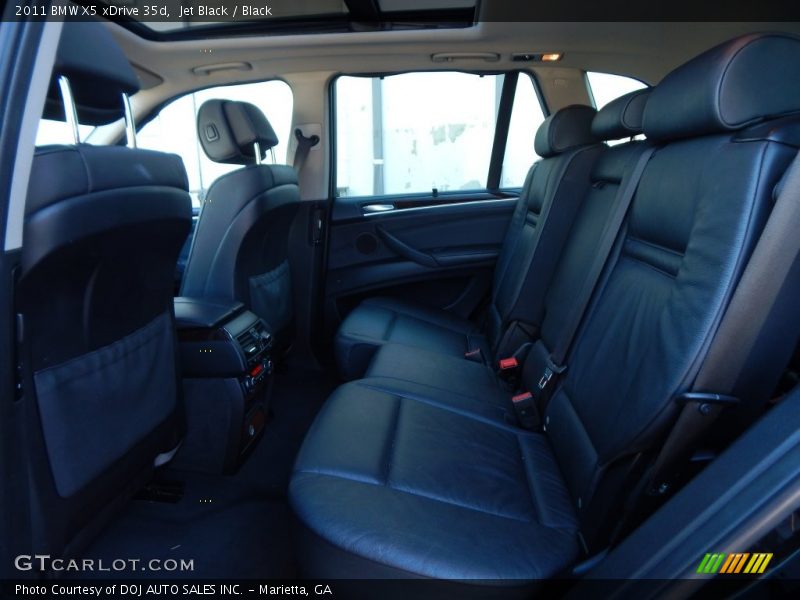 Jet Black / Black 2011 BMW X5 xDrive 35d