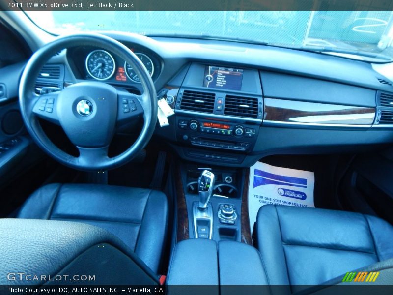 Jet Black / Black 2011 BMW X5 xDrive 35d