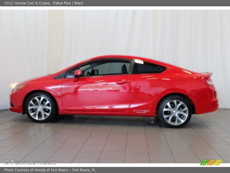 Rallye Red / Black 2012 Honda Civic Si Coupe