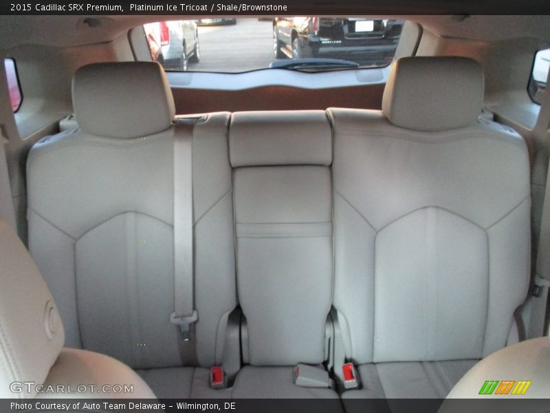 Platinum Ice Tricoat / Shale/Brownstone 2015 Cadillac SRX Premium