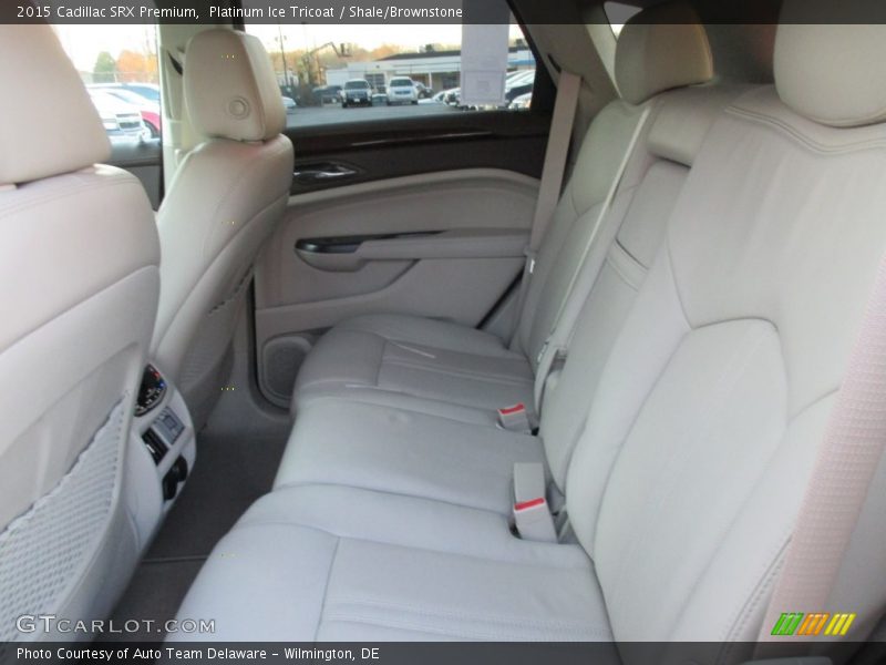 Platinum Ice Tricoat / Shale/Brownstone 2015 Cadillac SRX Premium