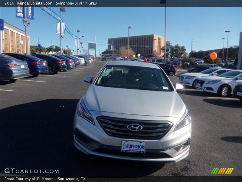 Symphony Silver / Gray 2016 Hyundai Sonata Sport